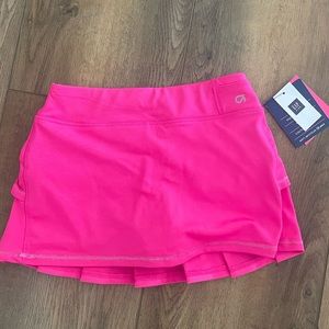 Gap Fit Girls Back Ruffle tennis Skirt - Girls size S (6/7) - NWT (hot pink)